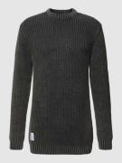 Alpha Industries Strickpullover mit Label-Detail Modell 'Acid' in Blac...