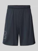 Under Armour Sweatshorts mit elastischem Bund in Black, Größe L