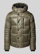 Tom Tailor Regular Fit Steppjacke aus atmungsaktivem Material mit abne...