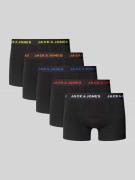 Jack & Jones Trunks mit Teilungsnähte Modell 'BLACK FRIDAY' im 5er-Pac...