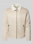 Only & Sons Jacke mit Reißverschlusstaschen Modell 'ROYCE' in Beige, G...