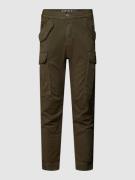 Alpha Industries Cargohose mit Pattentaschen Modell 'AIRMAN' in Oliv, ...