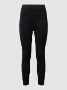 Review Leggings mit Lochmuster in Black, Größe XS/S