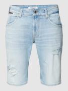 Tommy Jeans Jeansshorts im Used-Look Modell 'RONNIE' in Jeansblau, Grö...