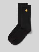 Carhartt Work In Progress Socken mit Label-Patch in Black, Größe 40-46