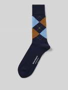 Burlington Socken aus Schurwoll-Mix mit Label-Detail Modell 'Edinburgh...