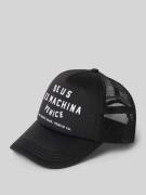 DEUS EX MACHINA Trucker Cap mit Label-Stitching Modell 'Venice' in Bla...