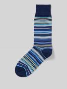 PAUL SMITH Socken mit Strukturmuster Modell 'SIGNATURE' in Marine, Grö...