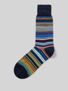 PAUL SMITH Socken mit Strukturmuster Modell 'HAWKINS' in Marine, Größe...