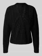 My Essential Wardrobe Strickpullover mit Zopfmuster Modell 'Sola' in B...