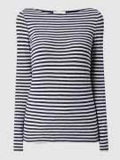 MARC O POLO Longsleeve aus Bio-Baumwolle in Marine, Größe L