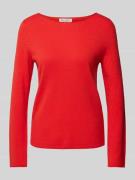 MARC O POLO Regular Fit Strickpullover aus weichem Schurwoll-Mix mit R...