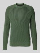 MARC O POLO Regular Fit Strickpullover aus Bio-Baumwolle-Schurwolle-Mi...