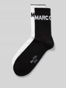 MARC O POLO Ripp-Socken in sportivem Look im 2er Pack in Black, Größe ...