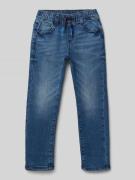 s.Oliver RED LABEL Slim Fit Jogpants Jeans aus weichem Baumwoll-Mix Mo...