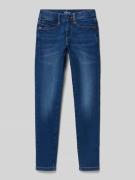 s.Oliver RED LABEL Slim Fit Jeans aus Baumwoll-Mix mit Kontrastnähten ...