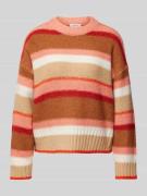 s.Oliver RED LABEL Relaxed Fit Strickpullover mit Wollanteil und Strei...