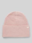 MARC O POLO Beanie aus reiner Baumwolle in Rose, Größe 1