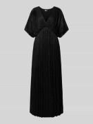 THE KOOPLES Maxikleid mit weiten Ärmeln in Black, Größe 34