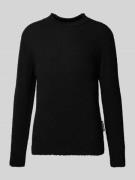 MARC O POLO Regular Fit Strickpullover aus flauschigem Baumwoll-Woll-M...