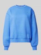 Tommy Hilfiger Regular Fit Sweatshirt mit Logo-Stitching in Bleu, Größ...