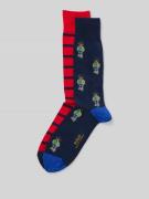 Polo Ralph Lauren Underwear Socken mit Label-Print im 2er-Pack in Mari...