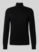 s.Oliver RED LABEL Regular Fit Rollkragenpullover aus reiner Baumwolle...