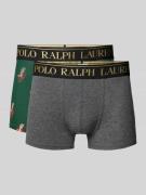 Polo Ralph Lauren Underwear Trunks mit Label-Bund im 2er-Pack in Anthr...