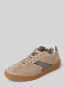 MARC O POLO Flache Low Top Sneaker mit Glanz-Applikationen in Taupe, G...