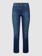 Cambio Slim Fit Jeans mit Stretch-Anteil Modell 'PIPER SHORT' in Blau,...