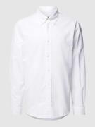 MARC O POLO Regular Fit Freizeithemd mit Button-Down-Kragen in Weiss, ...