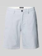 MARC O POLO Regular Fit Bermudas mit Strukturmuster Modell 'Salo' in H...