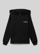 Jack & Jones Hoodie mit Label-Print Modell 'GREENPOINT' in Black, Größ...