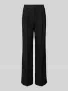 Smith and Soul Wide Leg Stoffhose mit Bundfalten in Black, Größe L