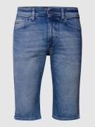 BOSS Orange Tapered Fit Jeansshorts Modell 'Taber Shorts' in Jeansblau...