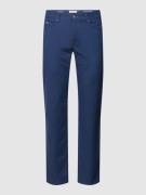 Brax Straight Fit Chino mit 5-Pocket-Design Modell 'Cadiz' in Blau, Gr...