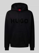 HUGO Hoodie mit Kapuze Modell 'Ditchle' in Black, Größe L