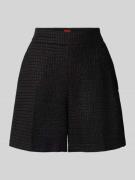 HUGO Shorts mit Eingrifftaschen Modell 'Halenda' in Black, Größe 40