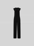 Norma Kamali Jumpsuit mit Rundhalsausschnitt in Black, Größe L