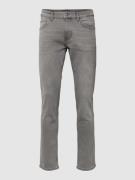 MARC O POLO Slim Fit Jeans mit Stretch-Anteil Modell 'Sjöbo' in Hellgr...