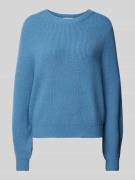 Christian Berg Woman Oversized Strickpullover aus Viskose-Mix mit Rund...