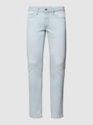 s.Oliver BLACK LABEL Tapered Fit Jeans in 5-Pocket-Design in Hellblau,...