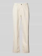 Forét Tapered Fit Hose mit elastischem Bund Modell 'CLAY' in Offwhite,...