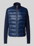 Tommy Hilfiger Steppjacke mit Stehkragen in Marine, Größe L