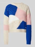 Pepe Jeans Strickpullover mit gerippten Abschlüssen Modell 'NORA' in O...