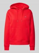 Gant Hoodie mit Kapuze in Rot, Größe L