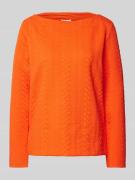 s.Oliver RED LABEL Relaxed Fit Sweatshirt mit Baumwolle in Orange, Grö...