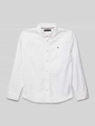 Tommy Hilfiger Teens Regular Fit Hemd mit Button-Down-Kragen in Weiss,...