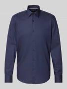 BOSS Slim Fit Business-Hemd mit Kentkragen Modell 'Joe' in Marine, Grö...