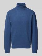 Casual Friday Rollkragenpullover mit Label-Detail Modell 'Karl' in Roy...